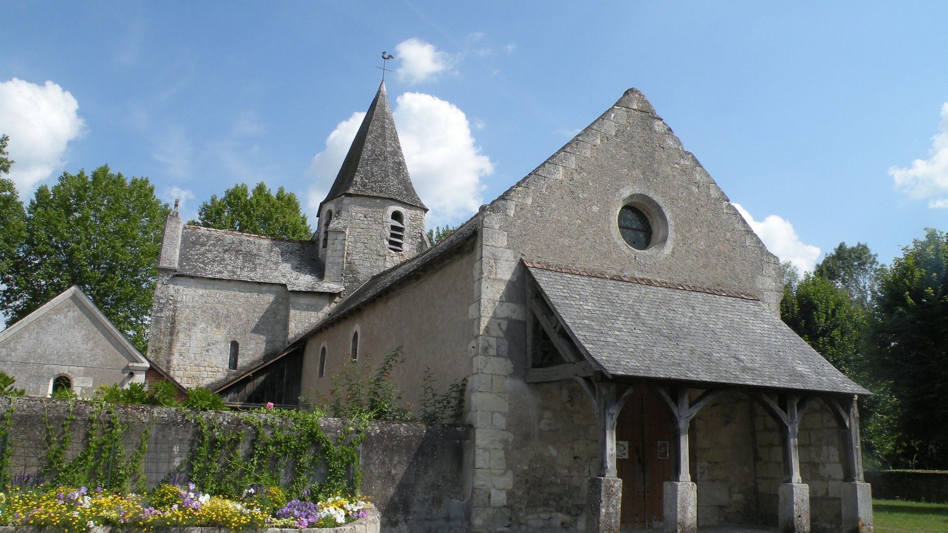 L’église de La Croix-en-Touraine