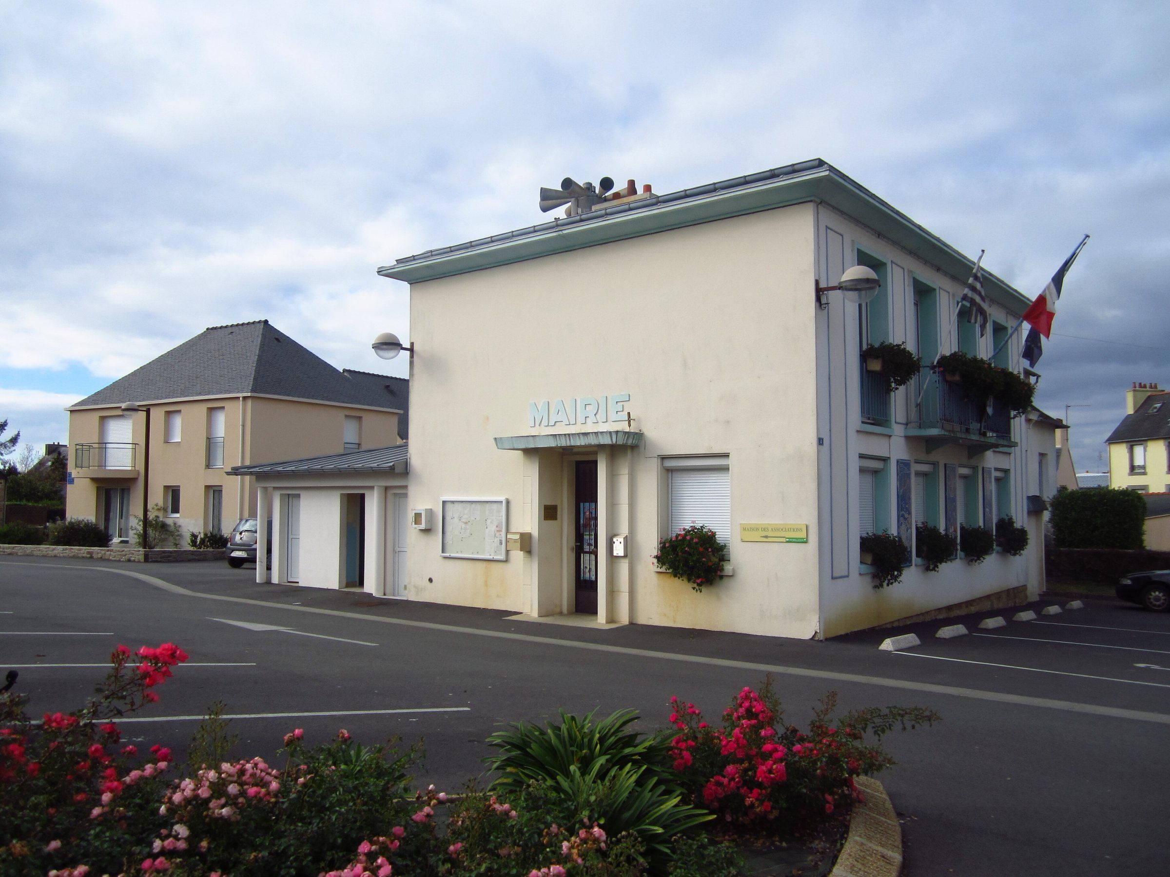 La mairie de Lanvéoc