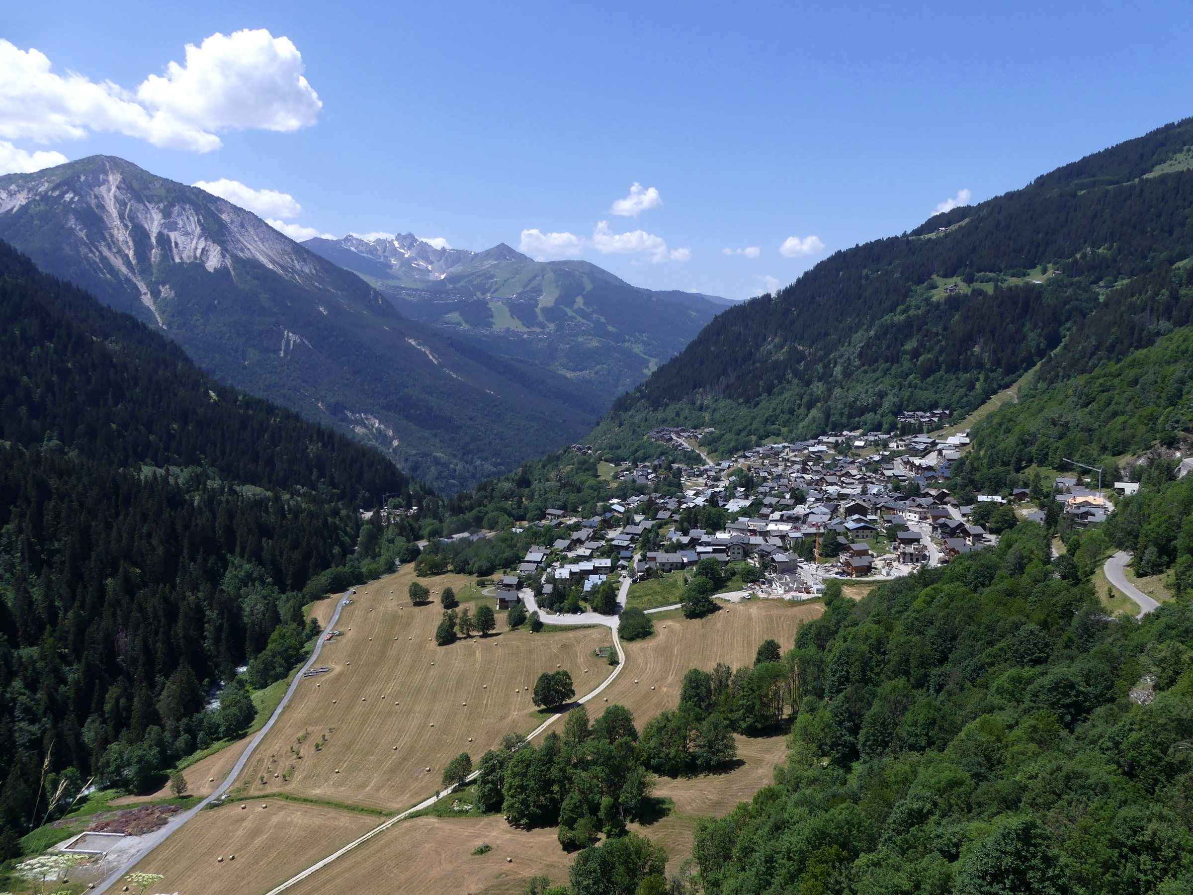 Vue de Champagny-en-Vanoise