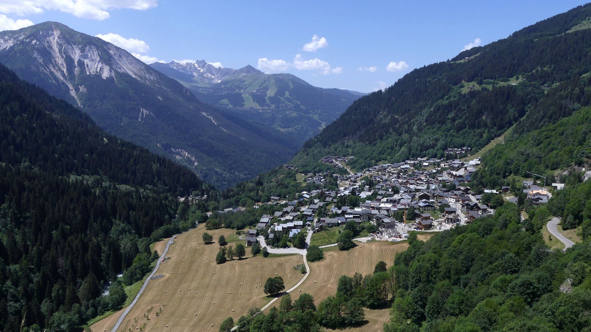 Vue de Champagny-en-Vanoise