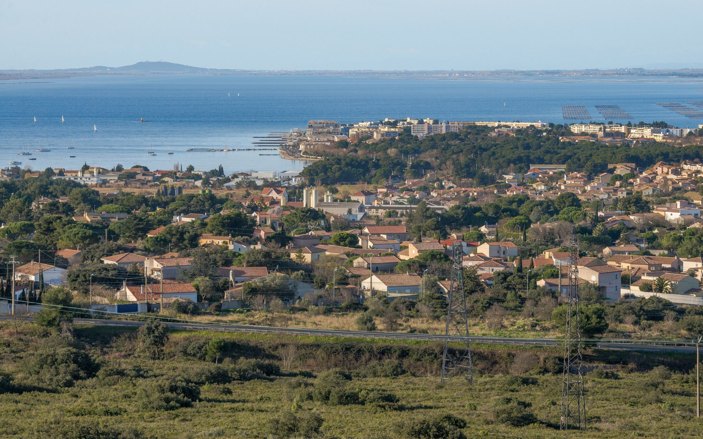 Vue de Balaruc-les-Bains