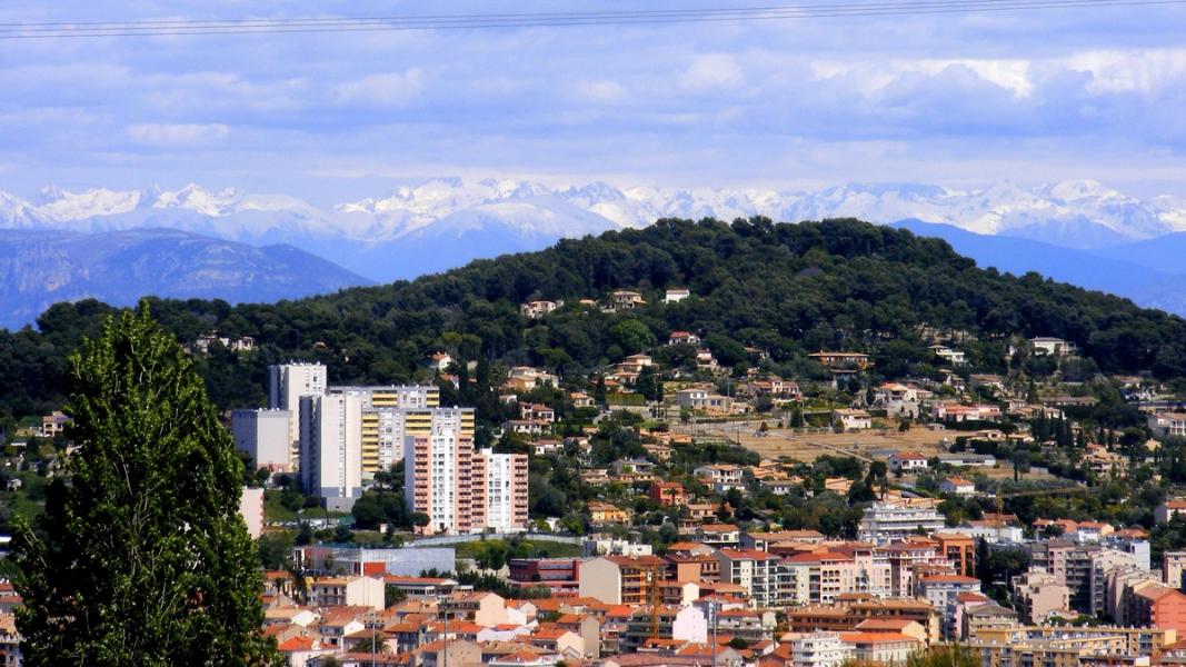 Vue de Vallauris