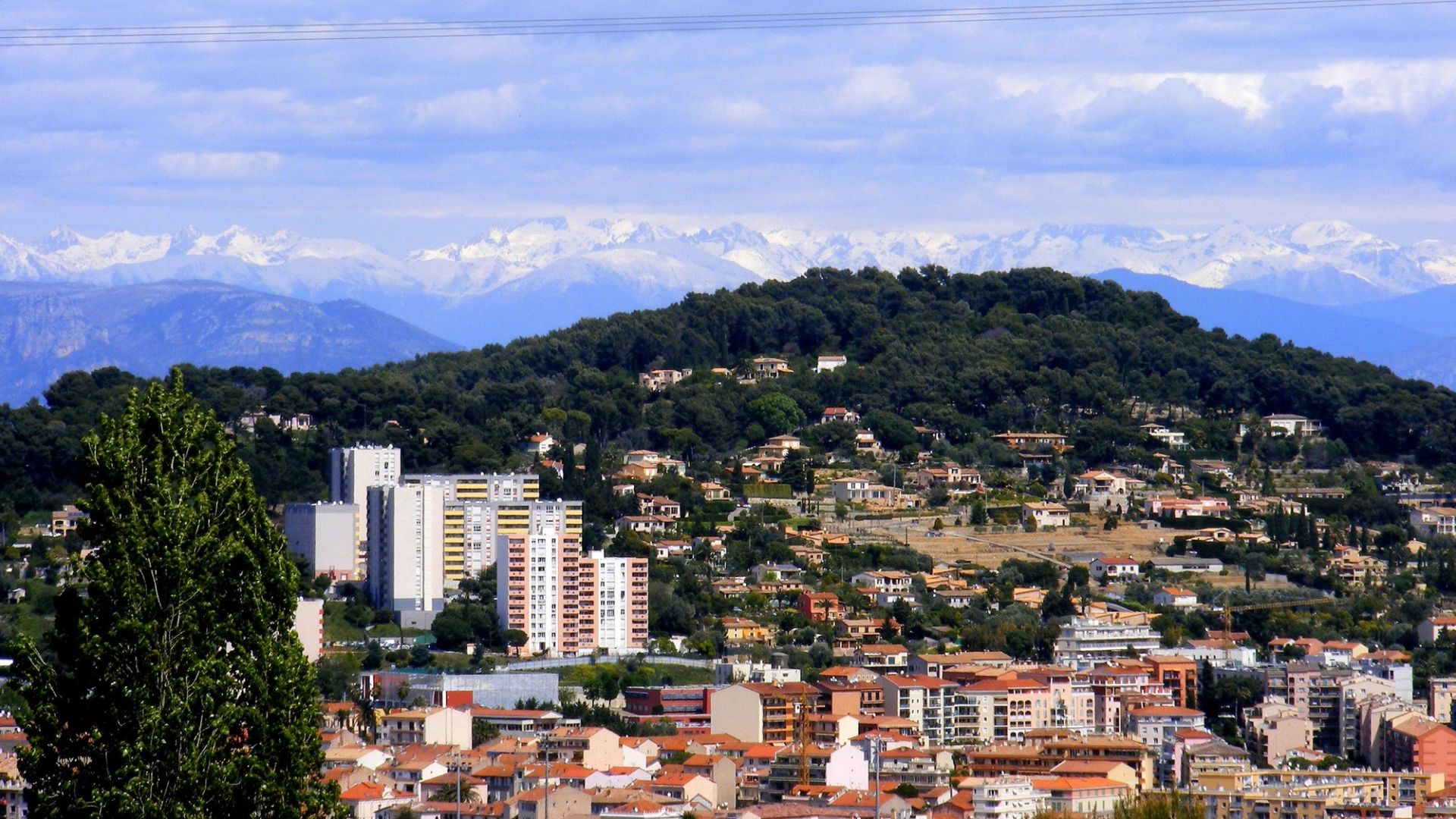 Vue de Vallauris