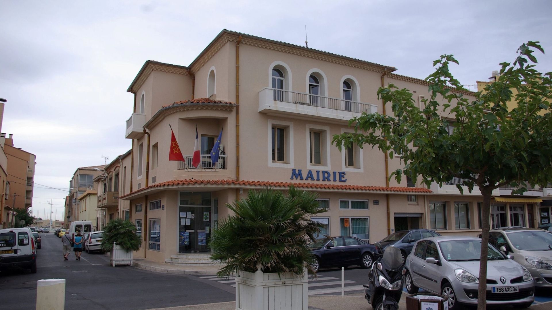 La mairie de Valras-Plage
