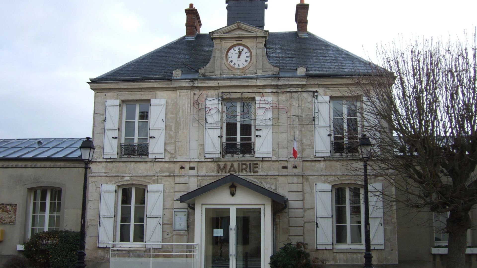 La mairie de Leuville-sur-Orge