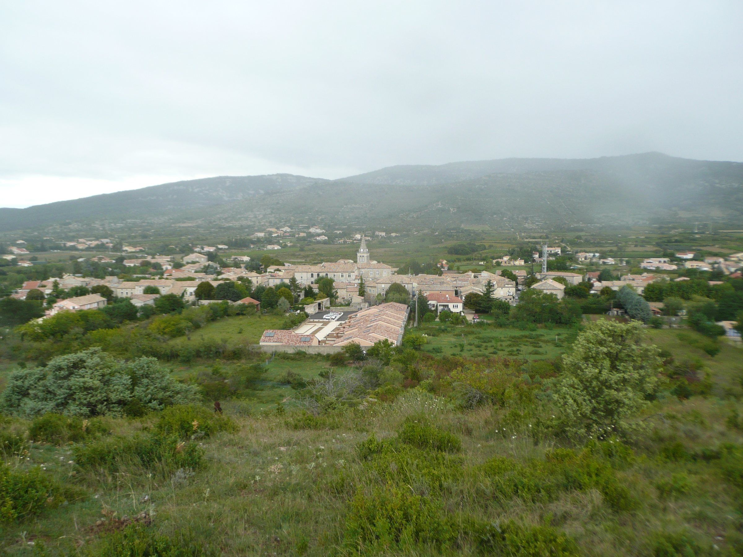 Vue de Saint-Remèze