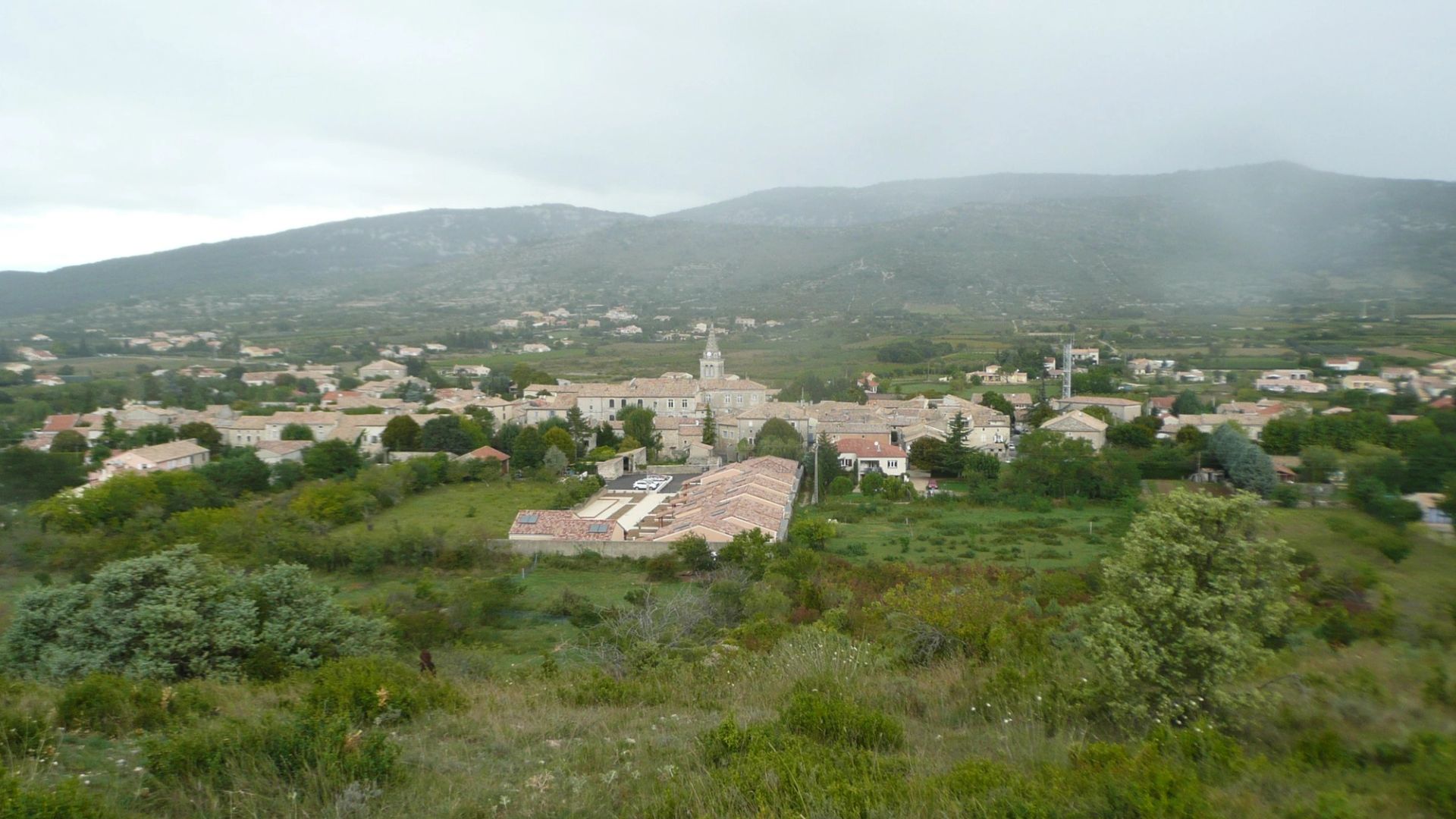 Vue de Saint-Remèze