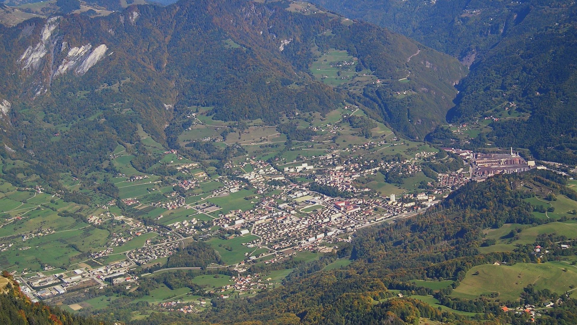 Vue d’Ugine