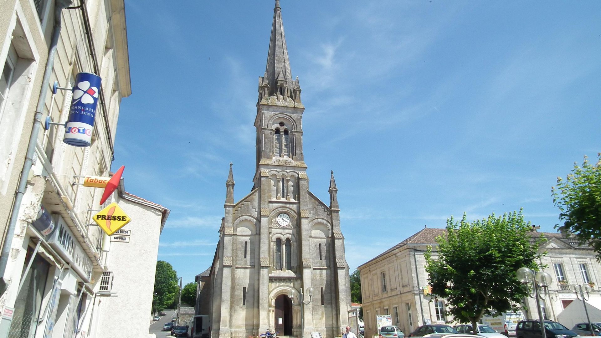 Vue de Mirambeau