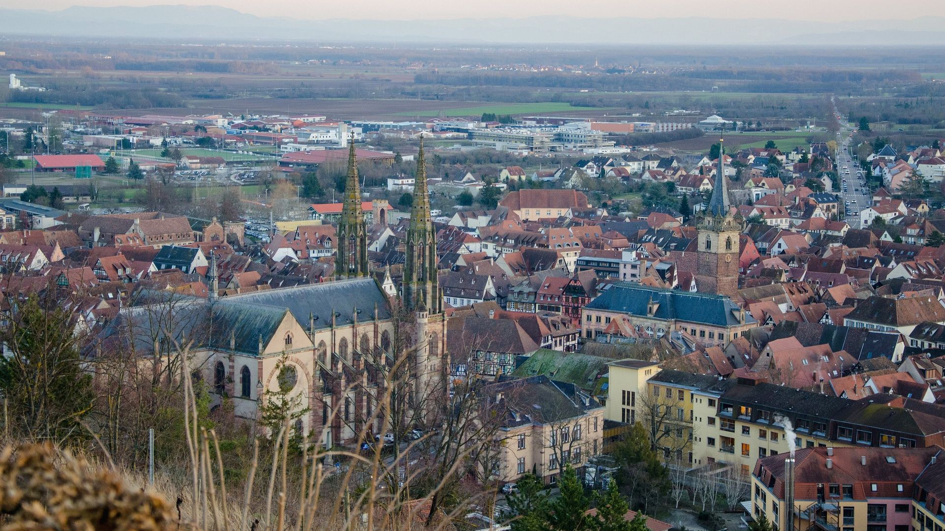 Vue d’Obernai