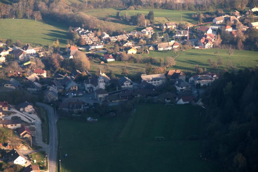 Vue d’Allonzier-la-Caille