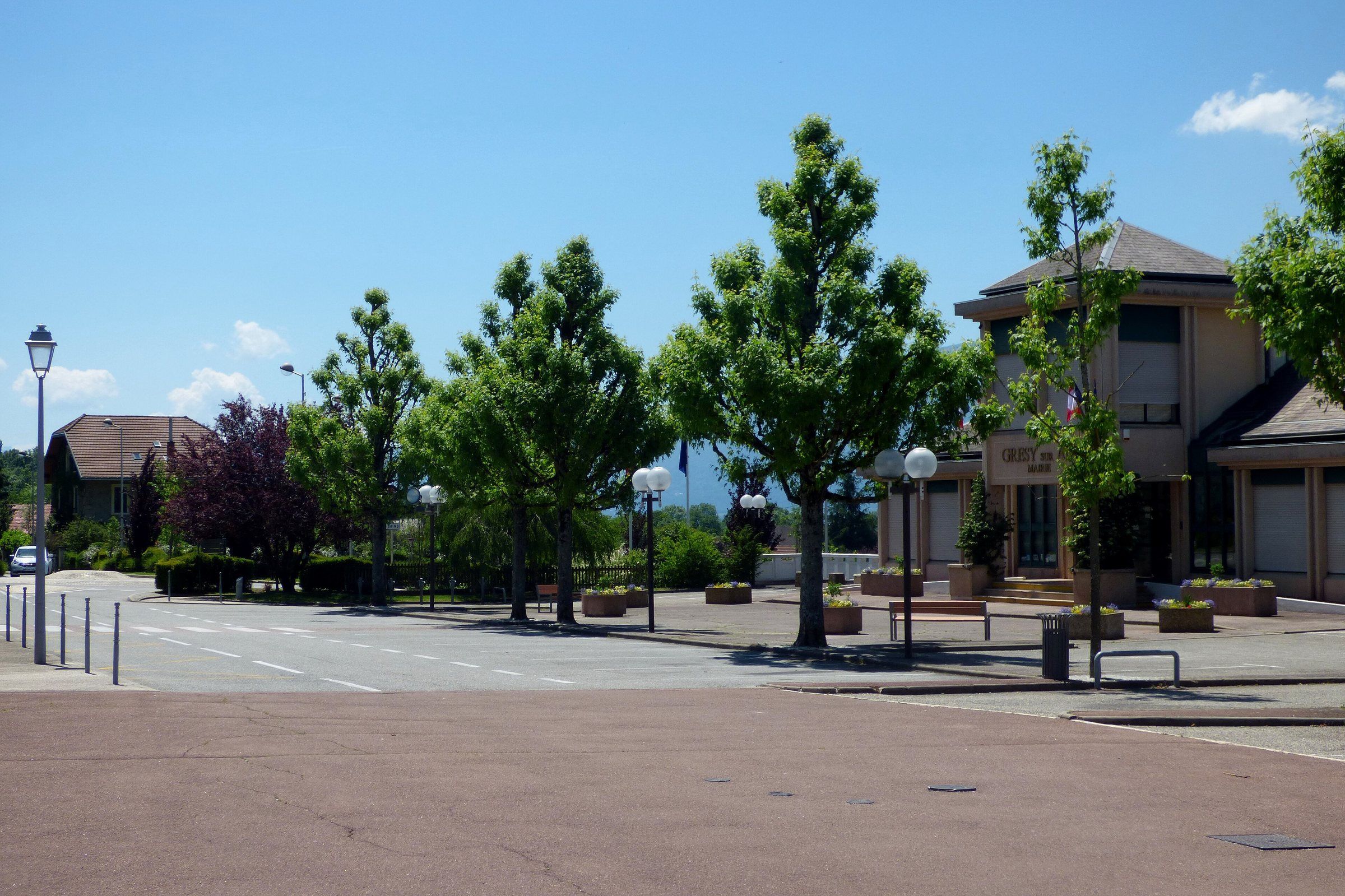 La mairie de Grésy-sur-Aix