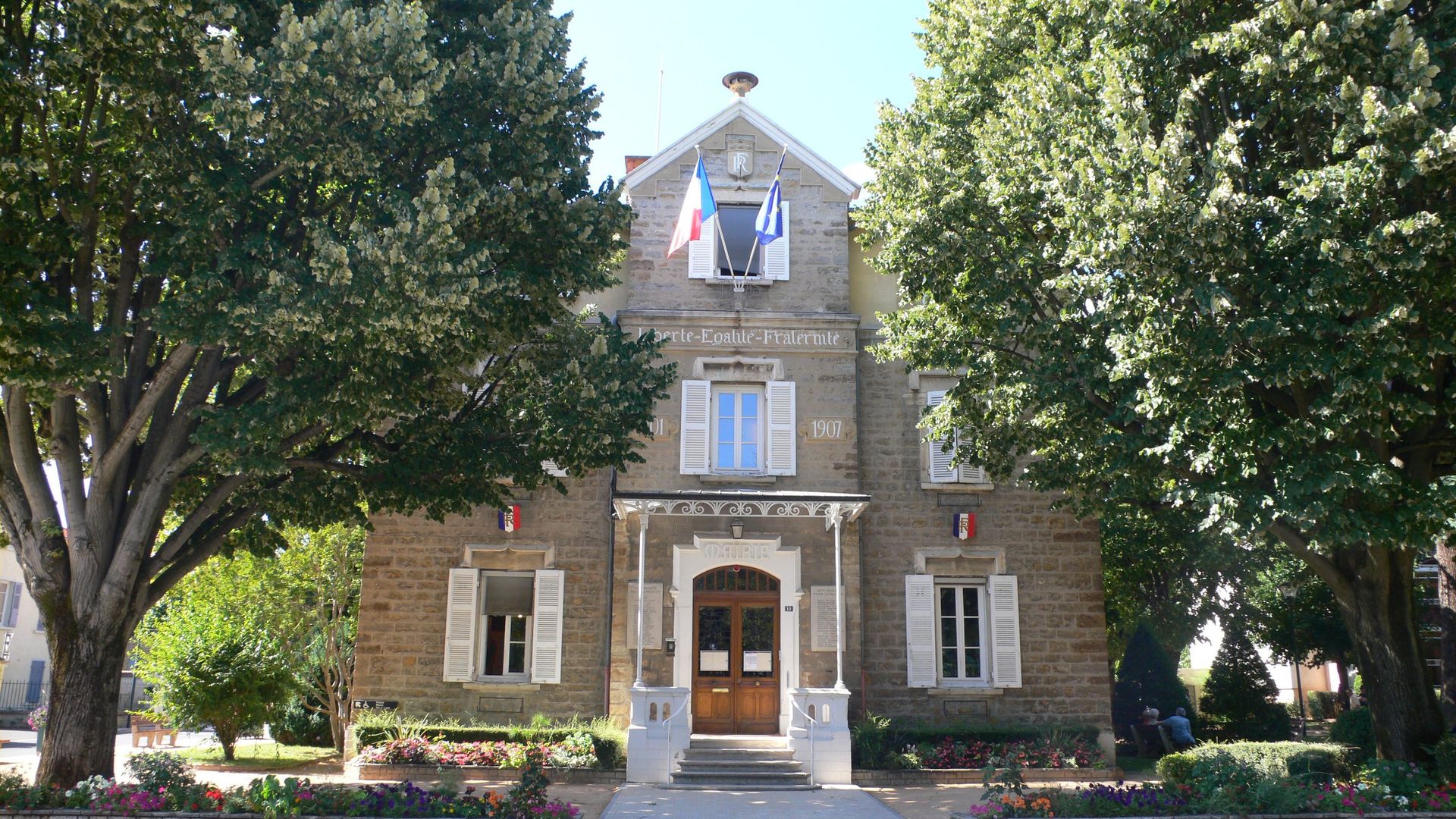 La mairie de Champagne-au-Mont-d'Or