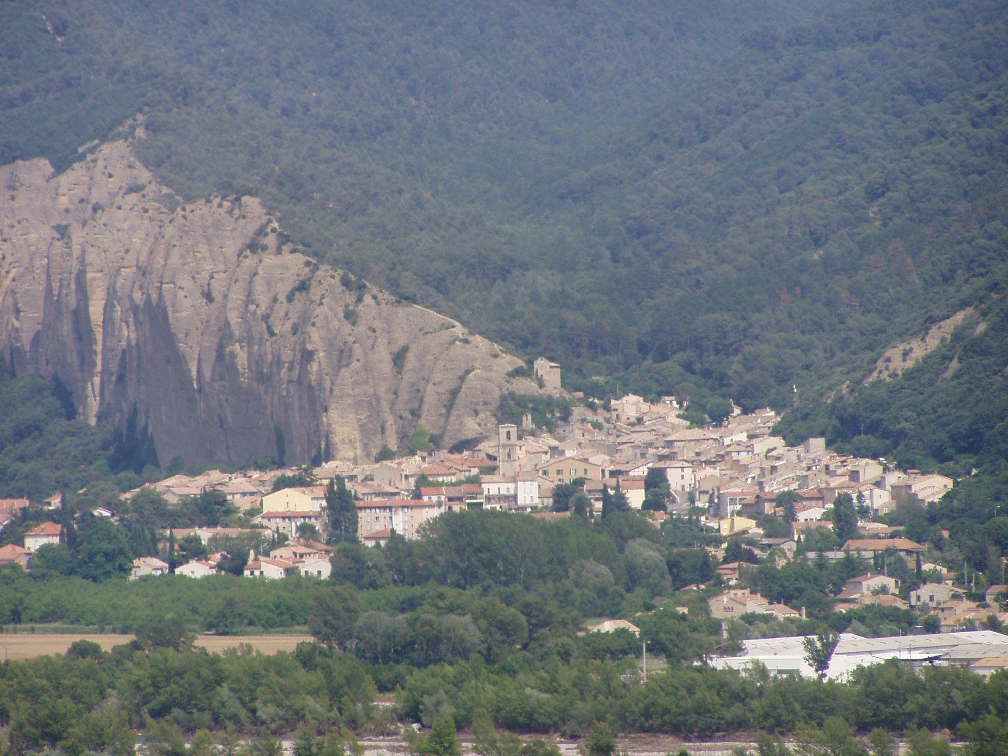 Vue des Mées
