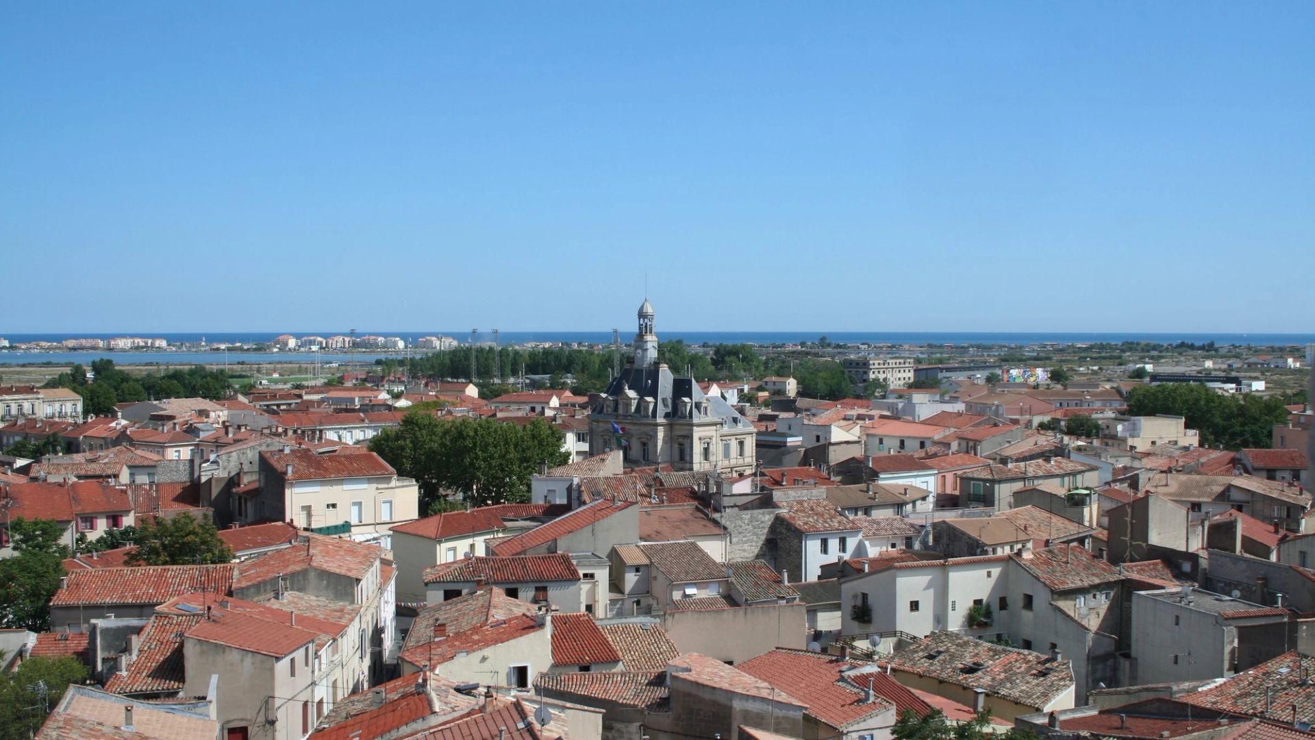 La mairie de Frontignan