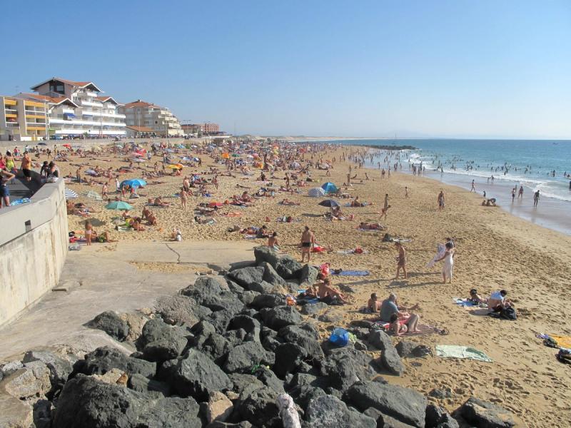 La plage de Capbreton