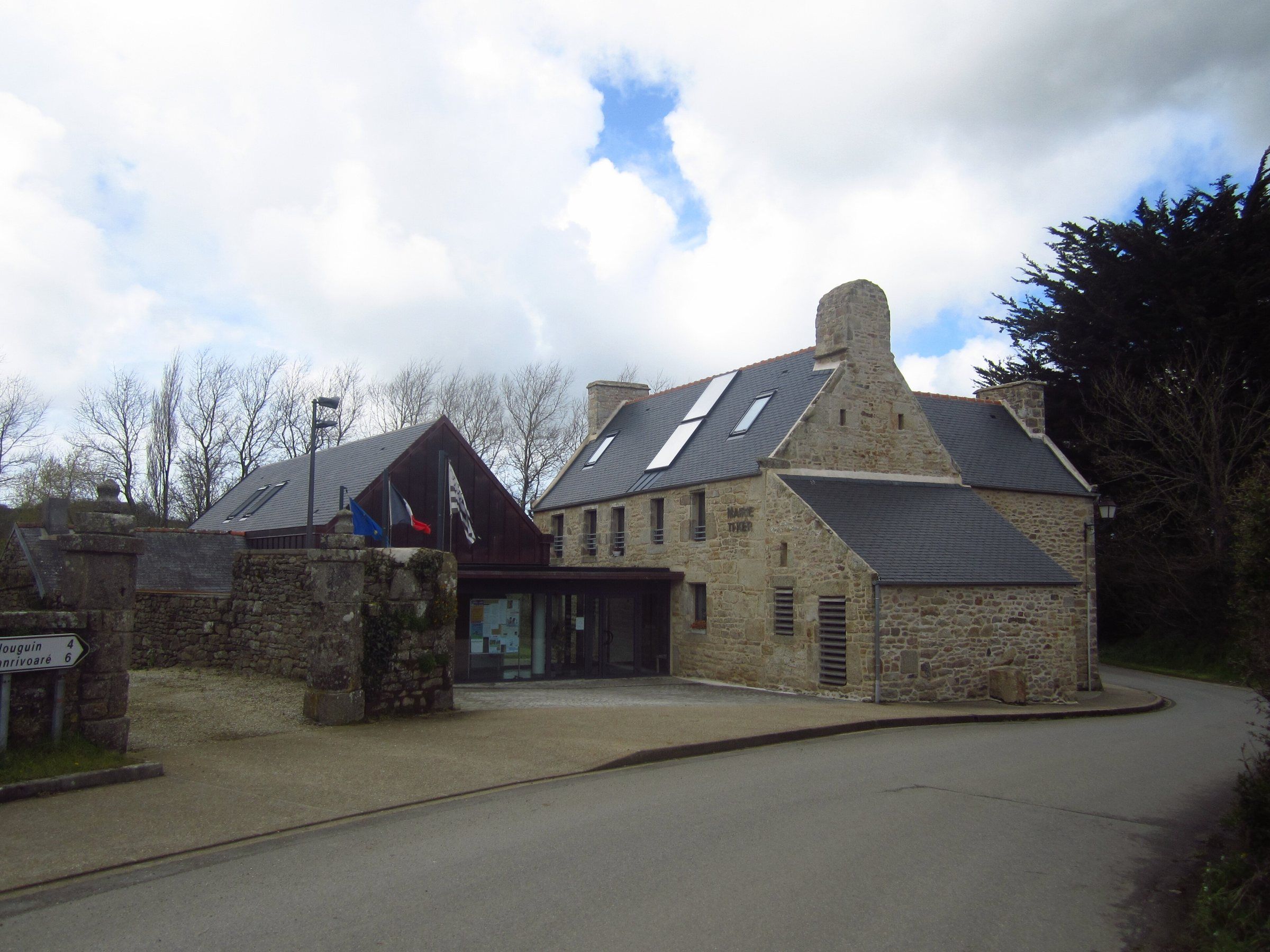 La mairie de Tréouergat