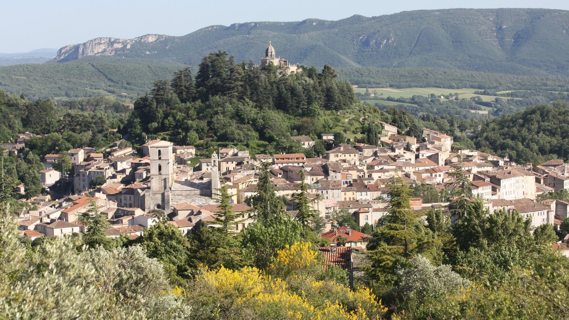 Vue de Forcalquier