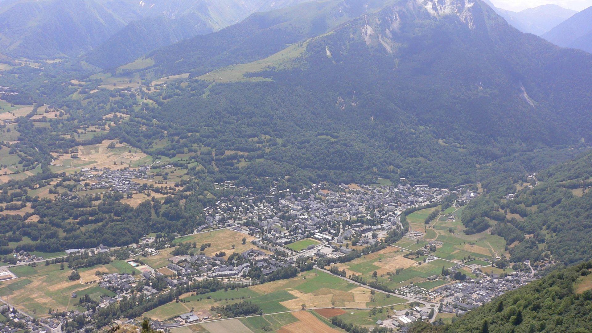 Vue de Saint-Lary-Soulan