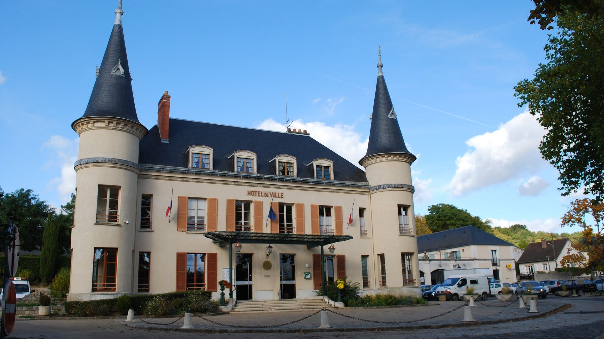 La mairie de Saint-Chéron