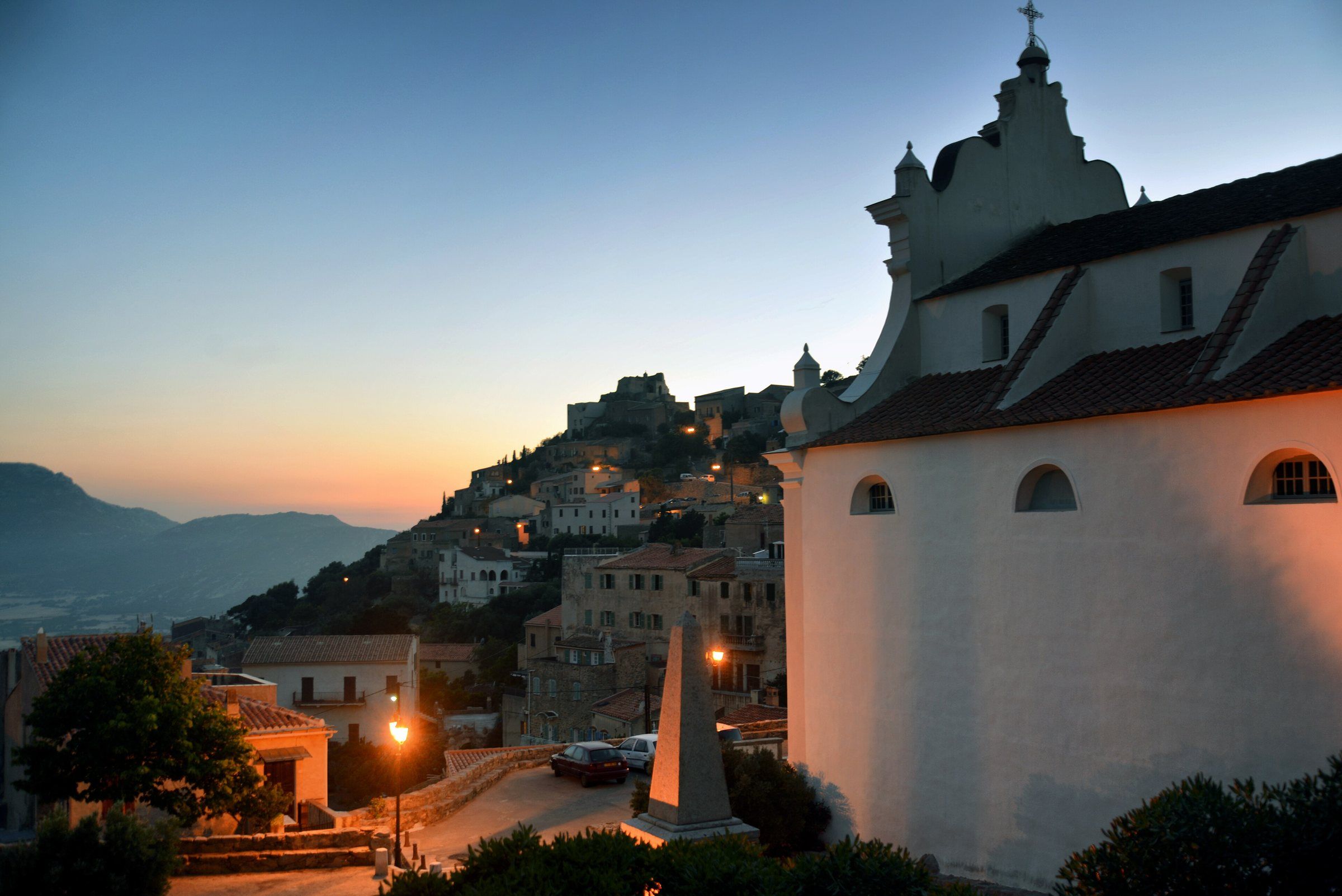 Vue de Corbara