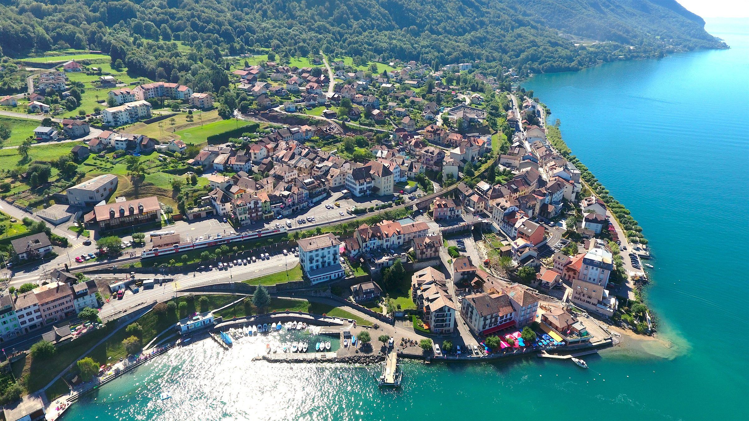 Vue de Saint-Gingolph