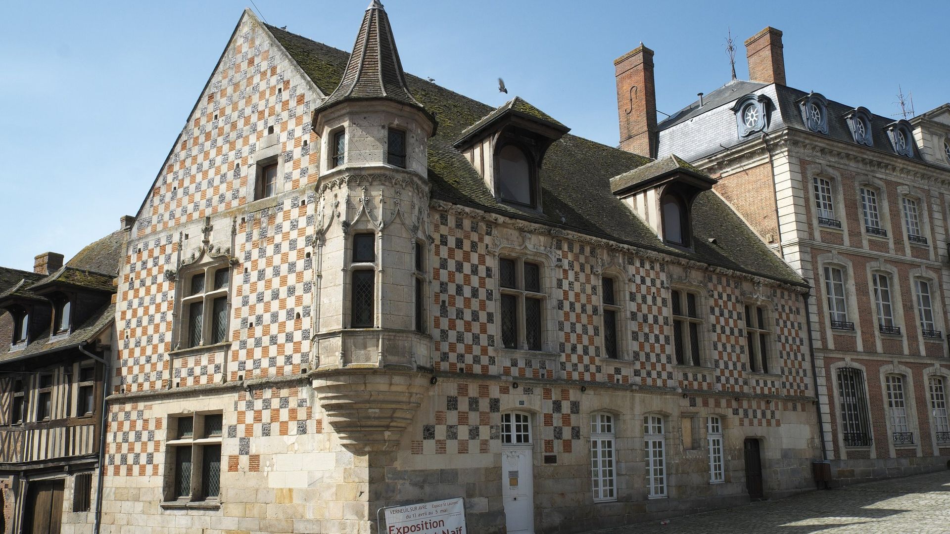 Vue de Verneuil d'Avre et d'Iton
