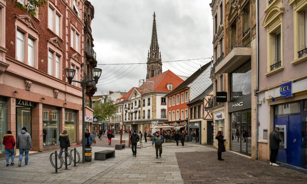 Vue de Mulhouse