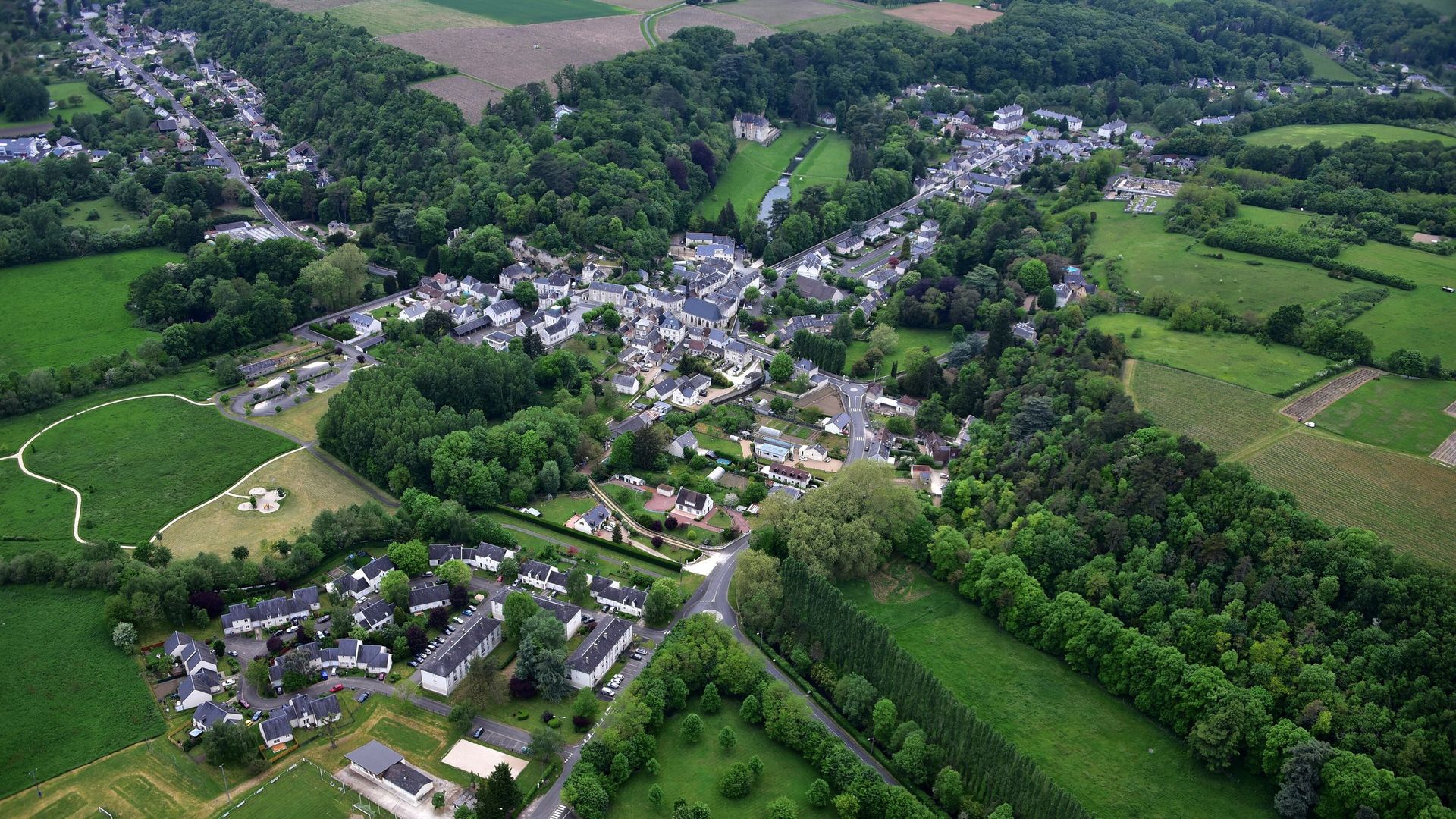 Vue de Pocé-sur-Cisse