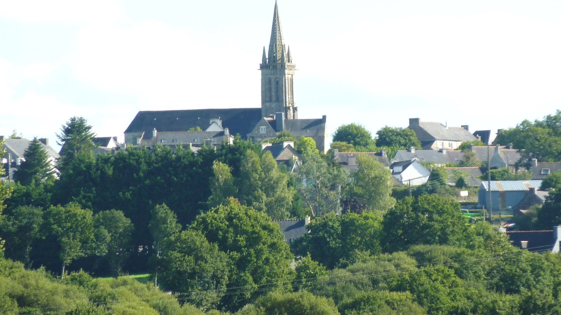Vue de Poullaouen