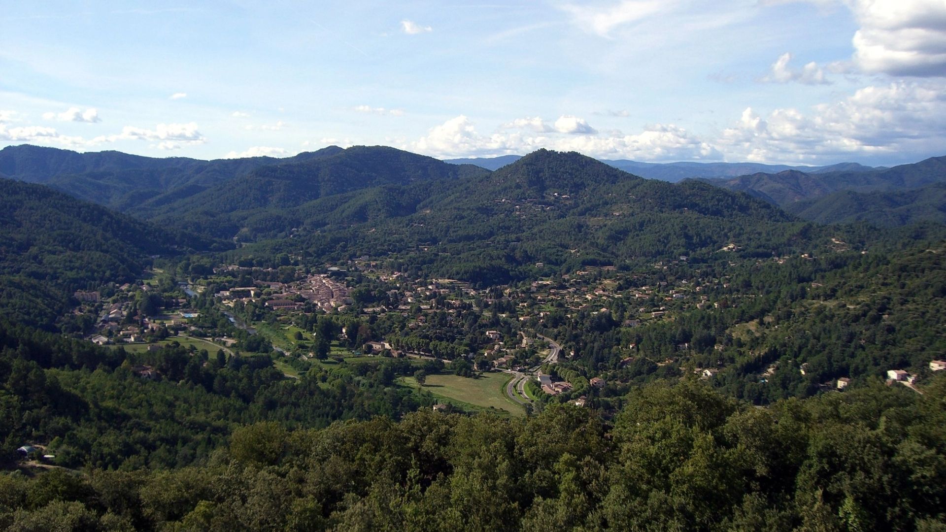 Vue de Saint-Jean-du-Gard