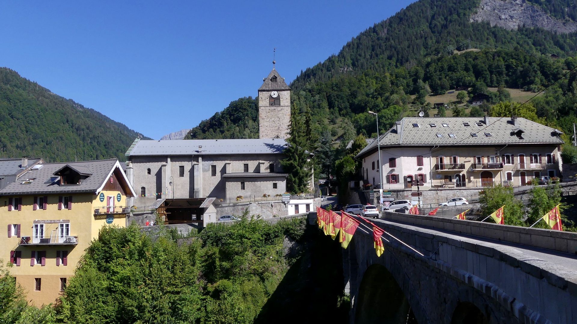Vue de Flumet
