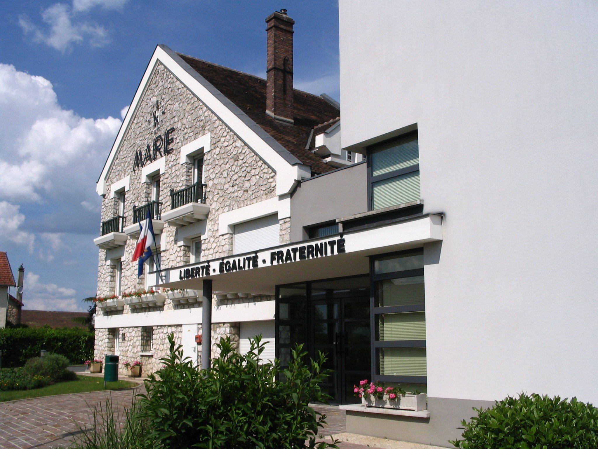 La mairie de Samoreau