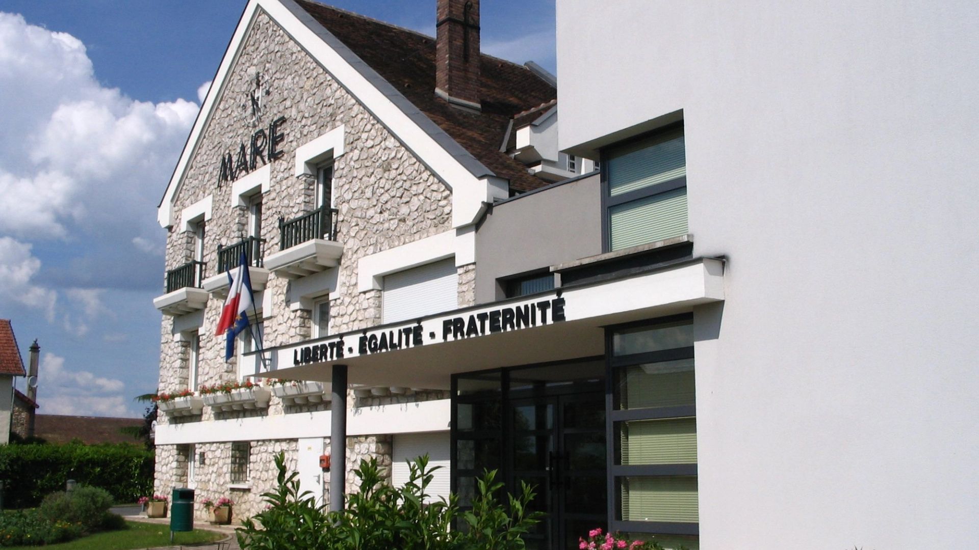 La mairie de Samoreau