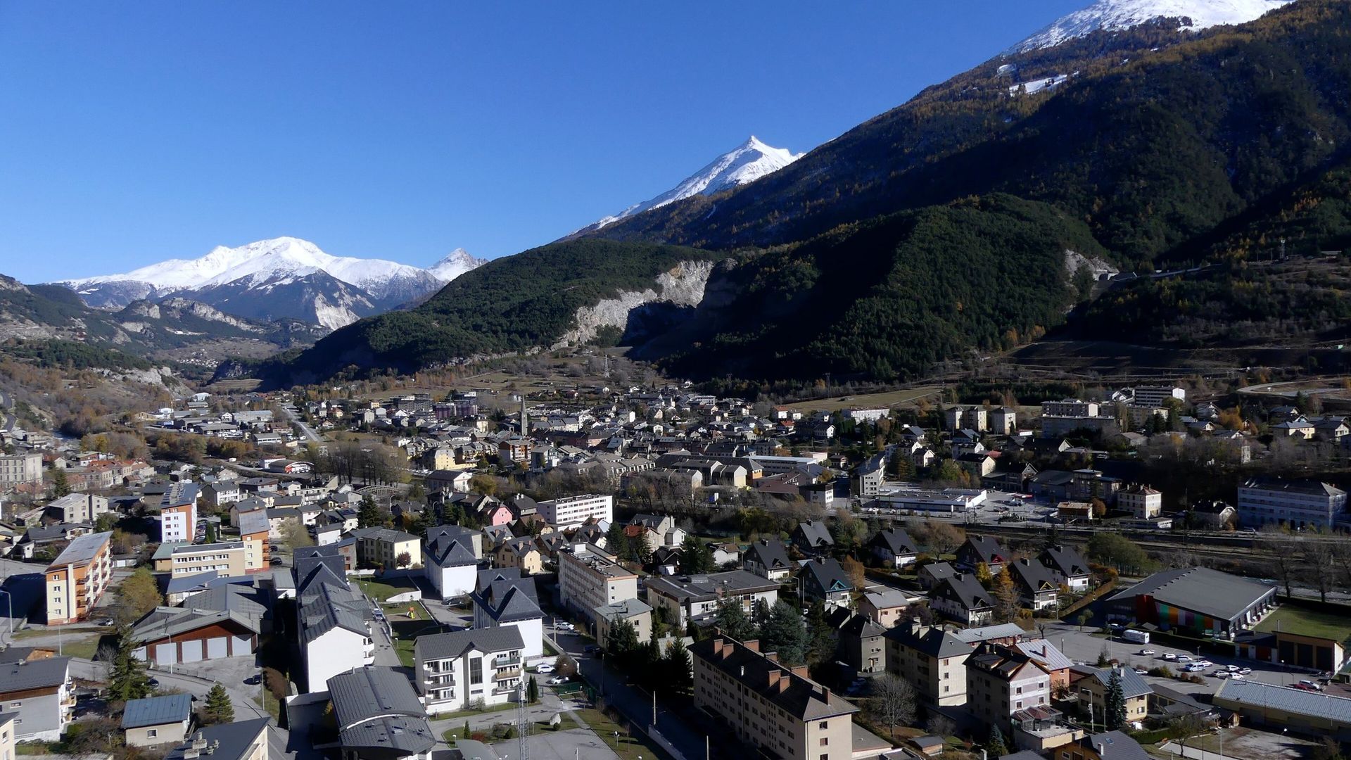 Vue de Modane