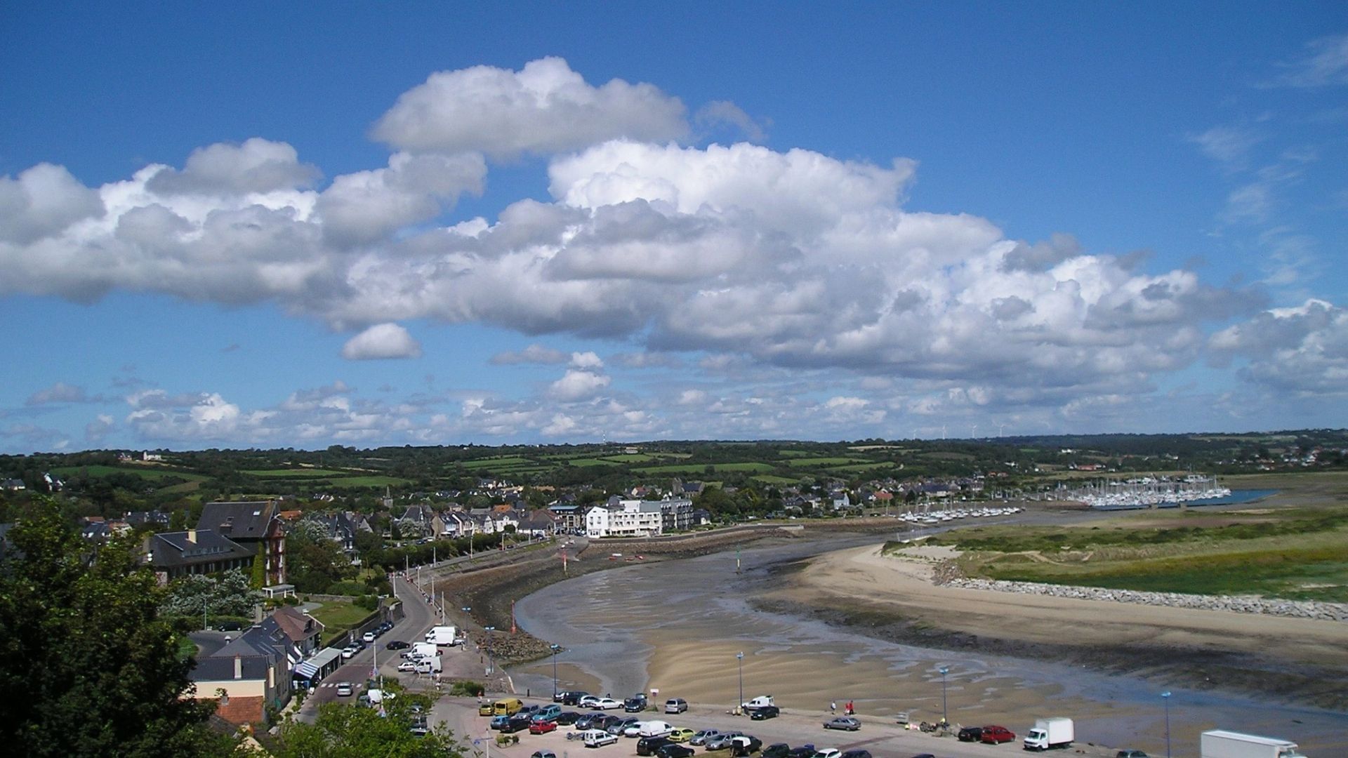 Vue de Barneville-Carteret