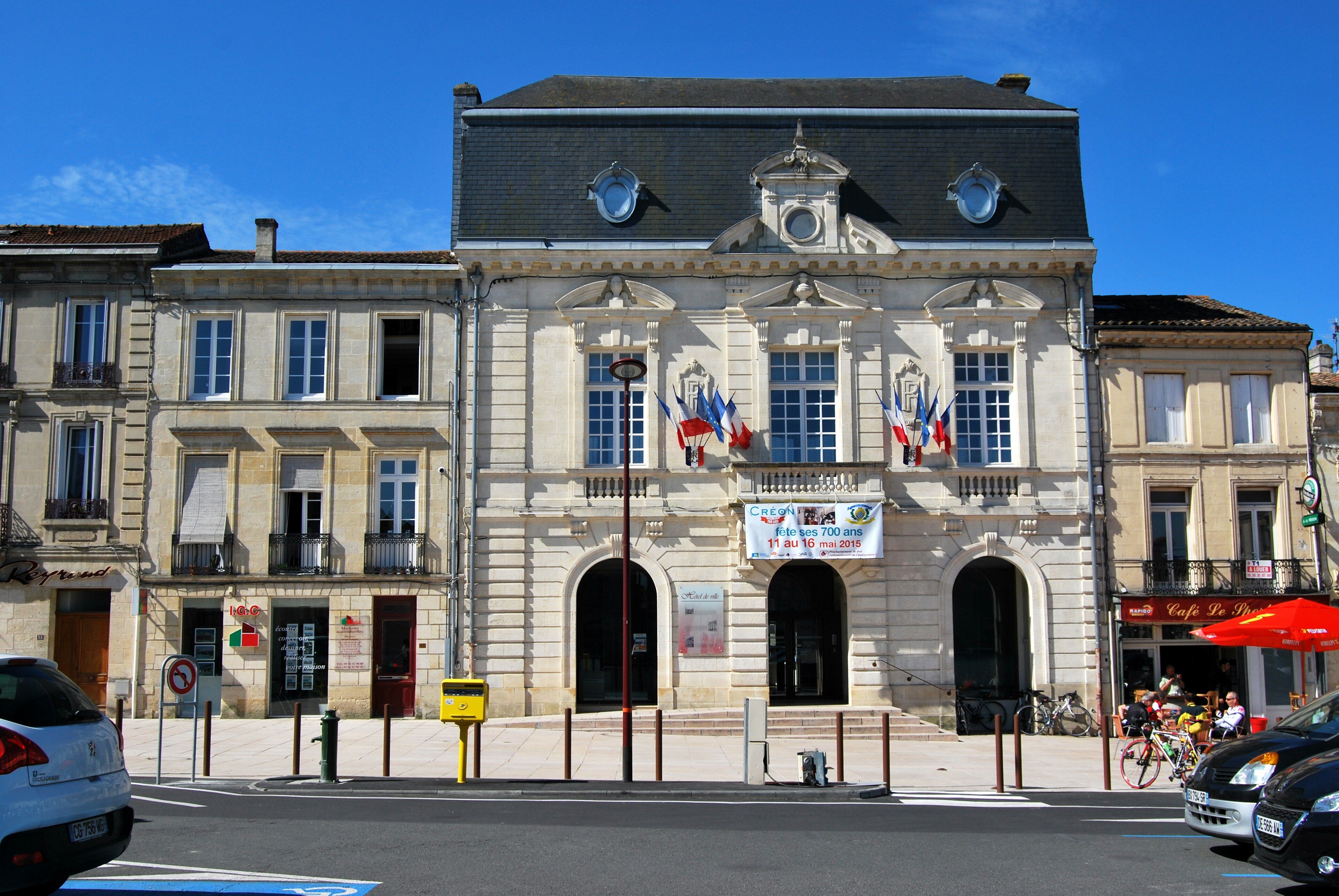 La mairie de Créon