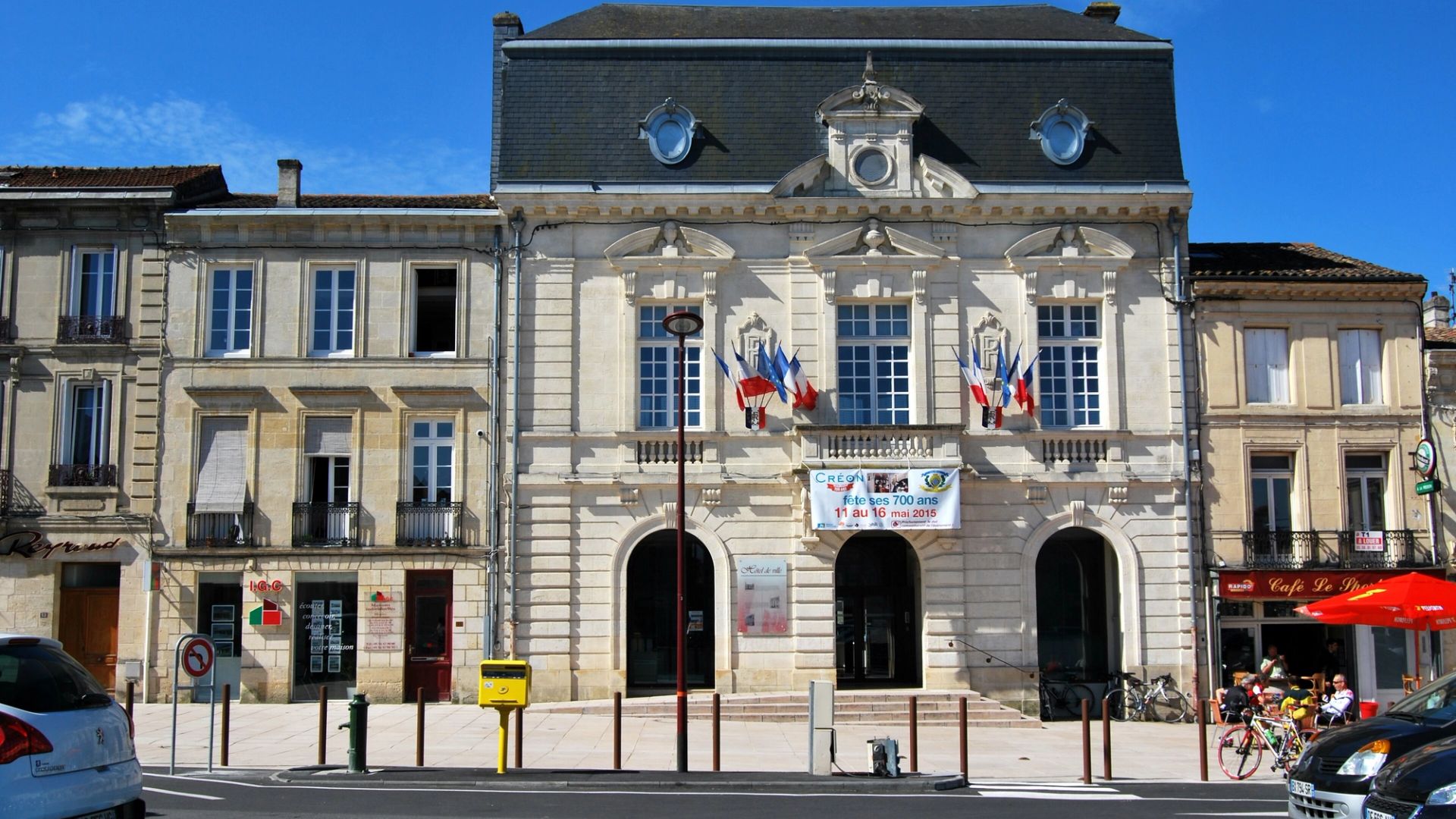 La mairie de Créon