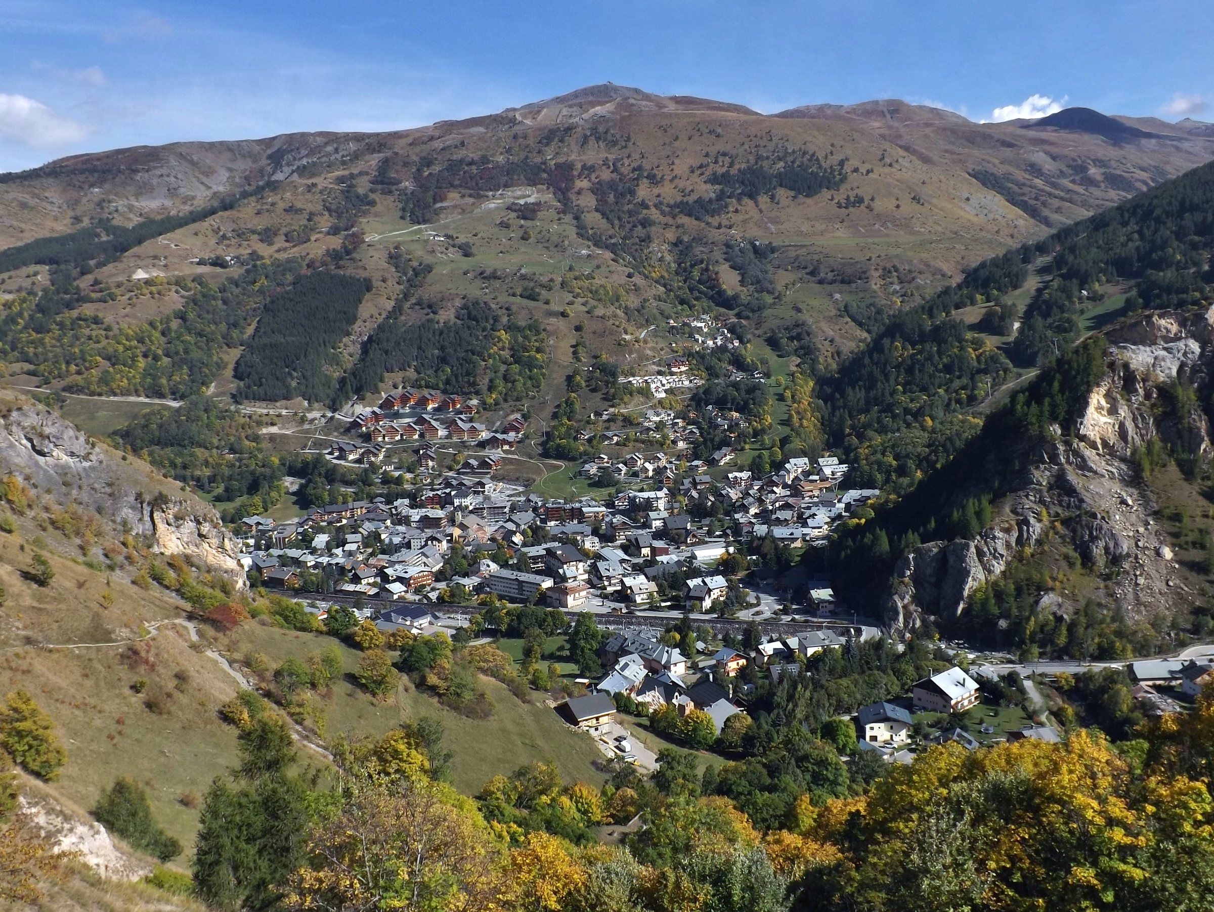 Vue de Valloire