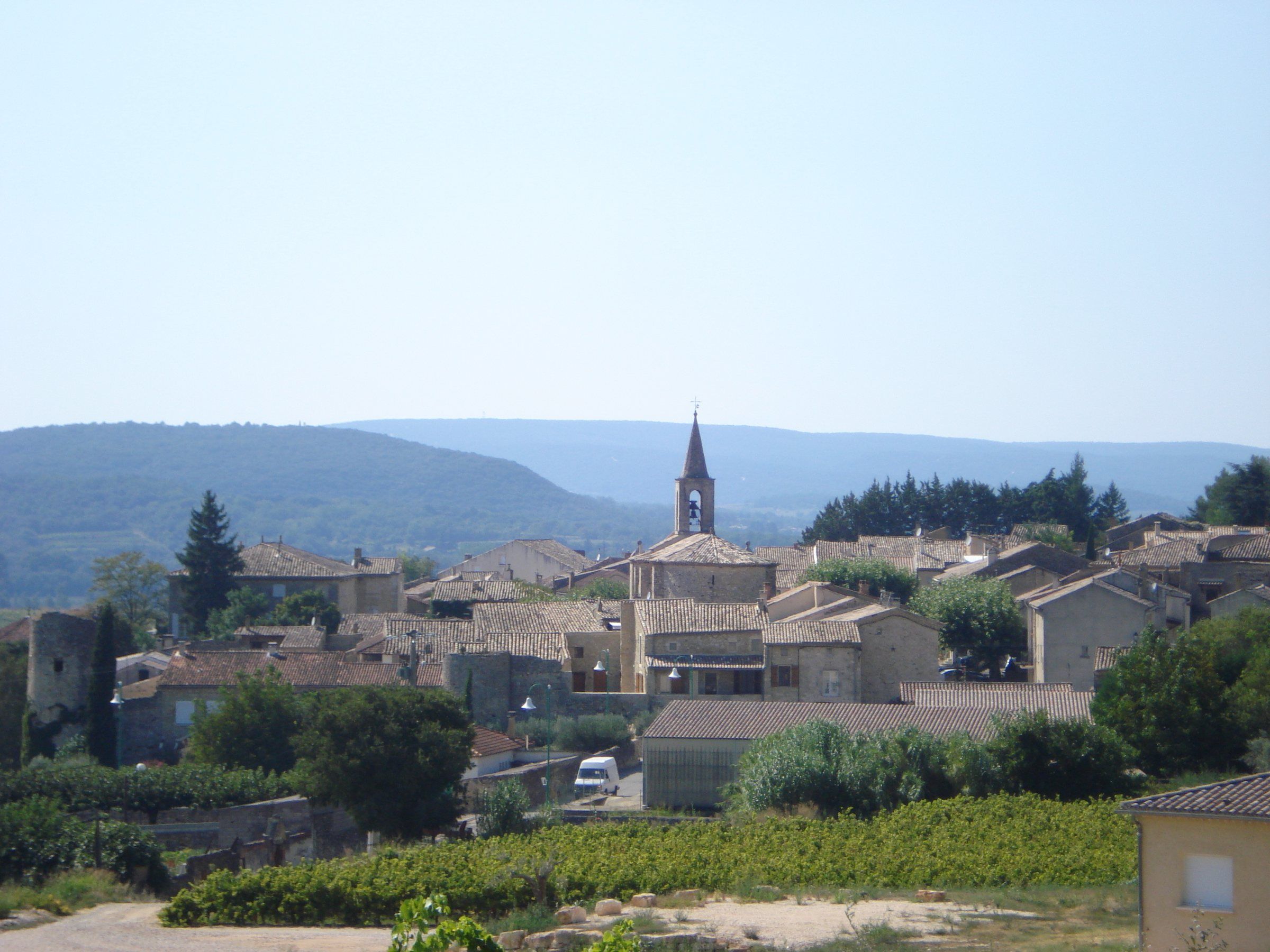 Vue de Saint-Michel-d'Euzet