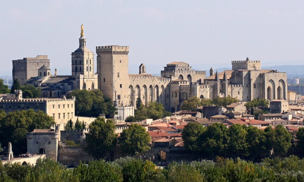 Vue d’Avignon