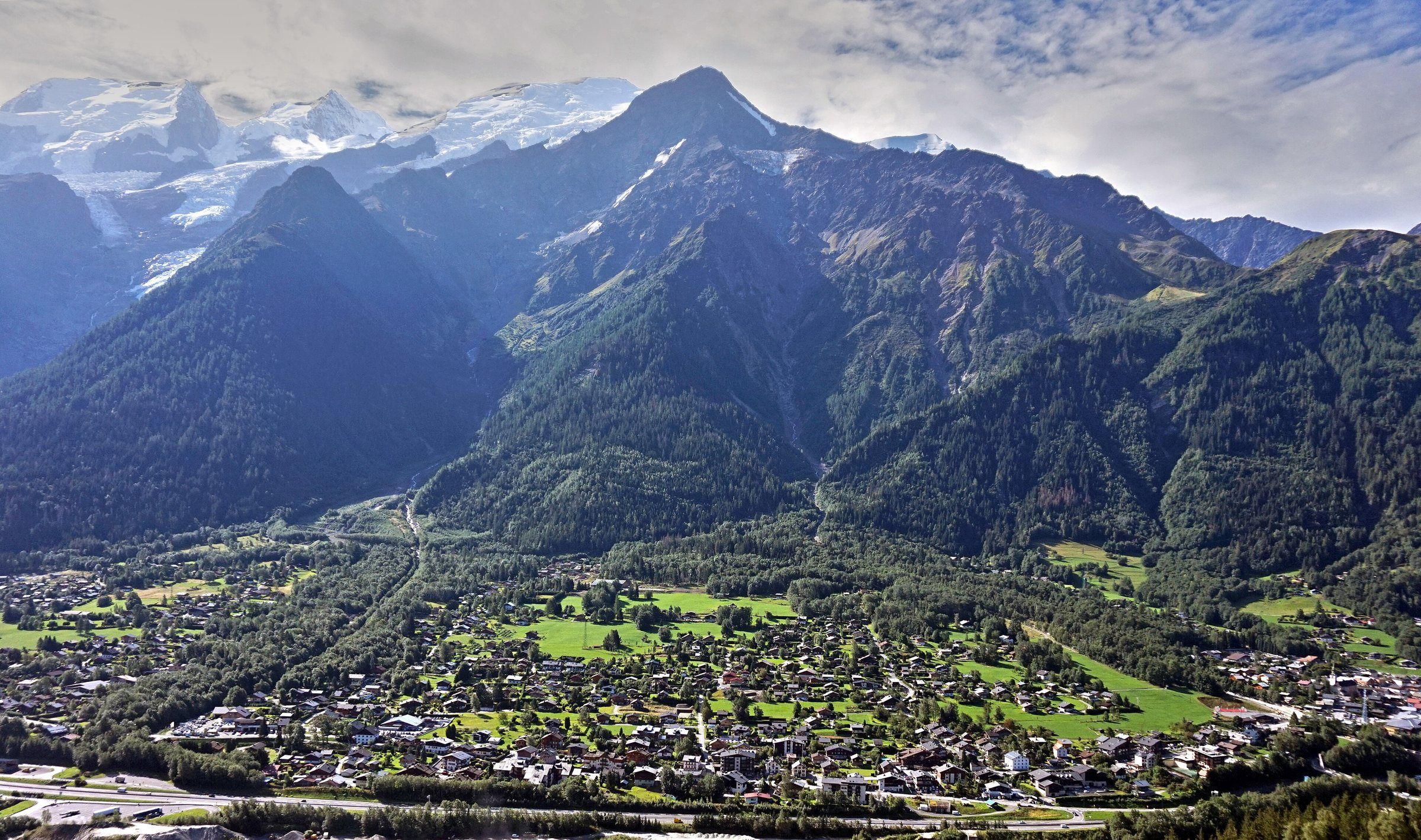 Vue des Houches