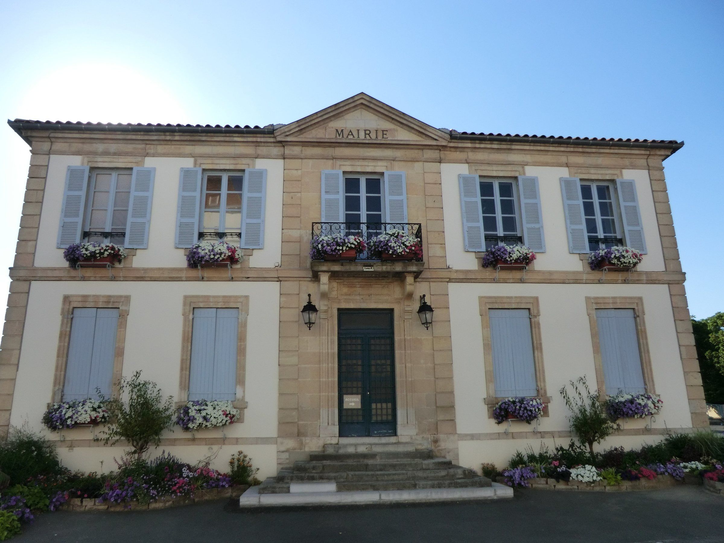 La mairie de Saint-Martin-de-Seignanx