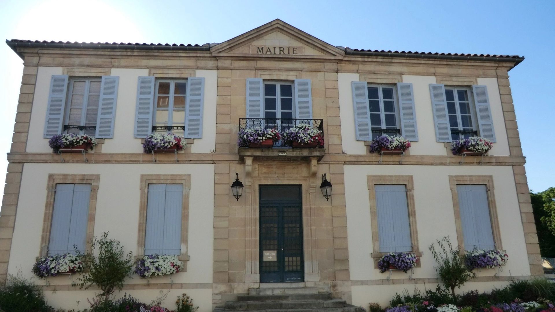 La mairie de Saint-Martin-de-Seignanx