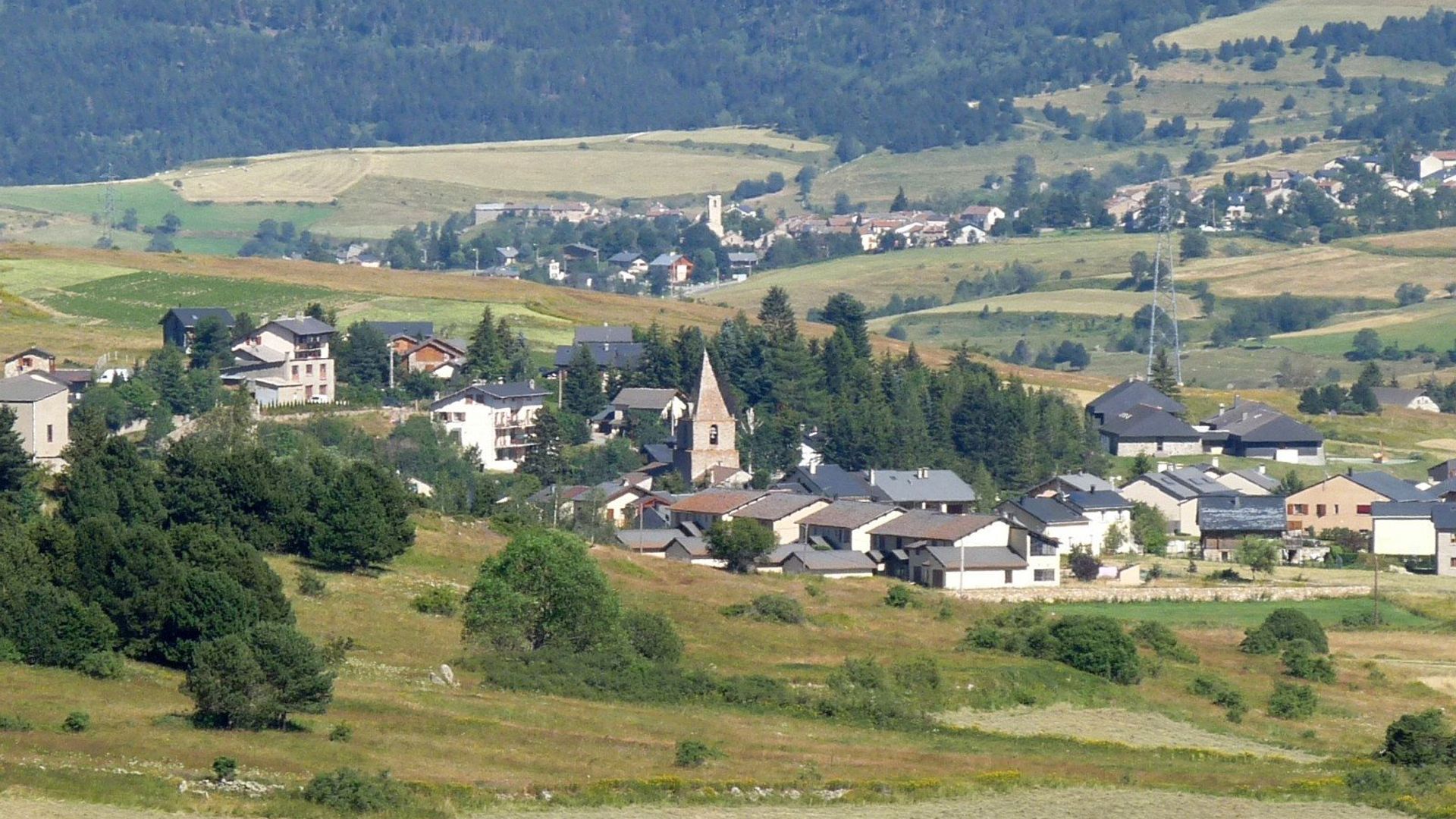 Vue de Bolquère