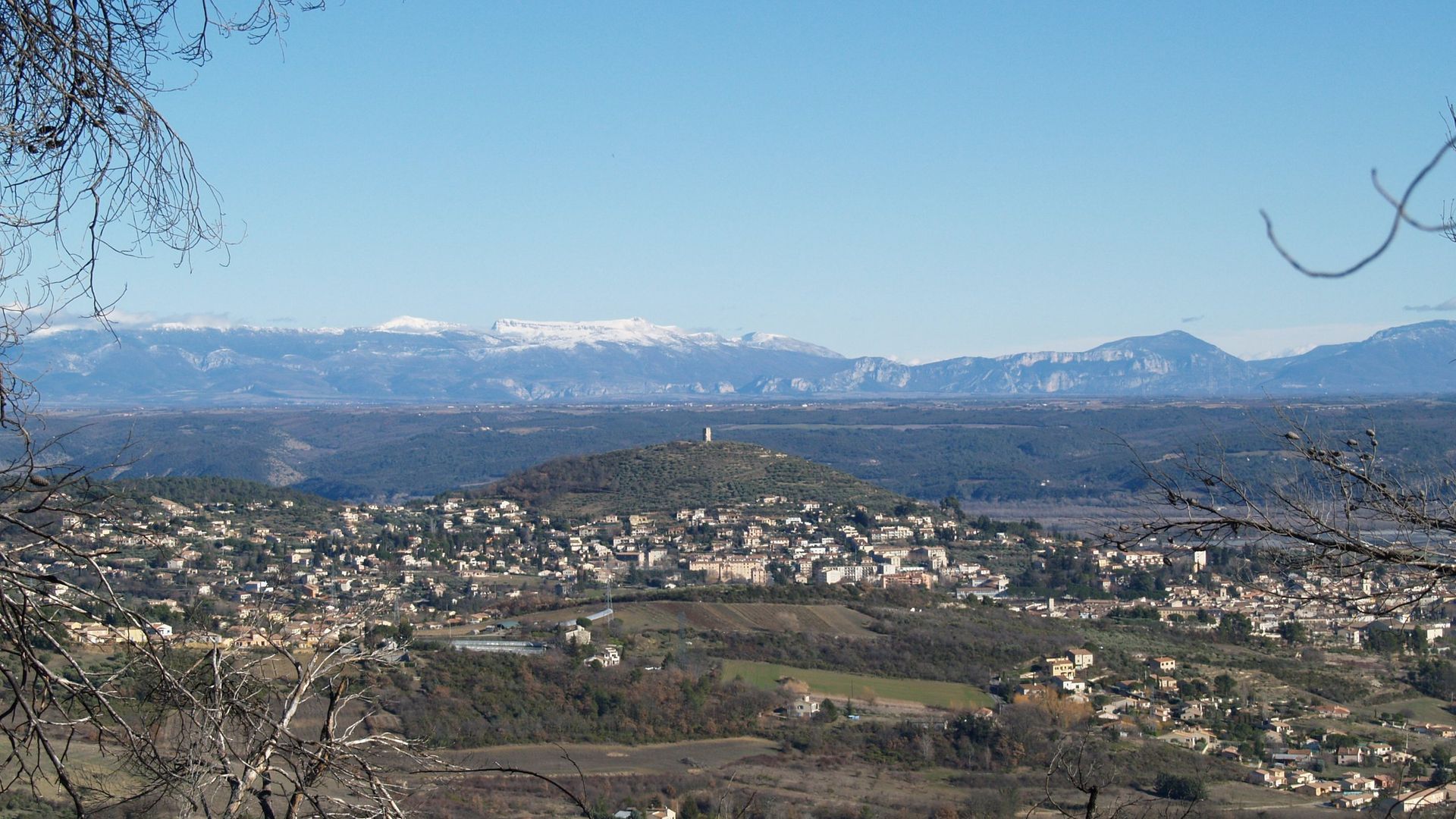 Vue de Manosque