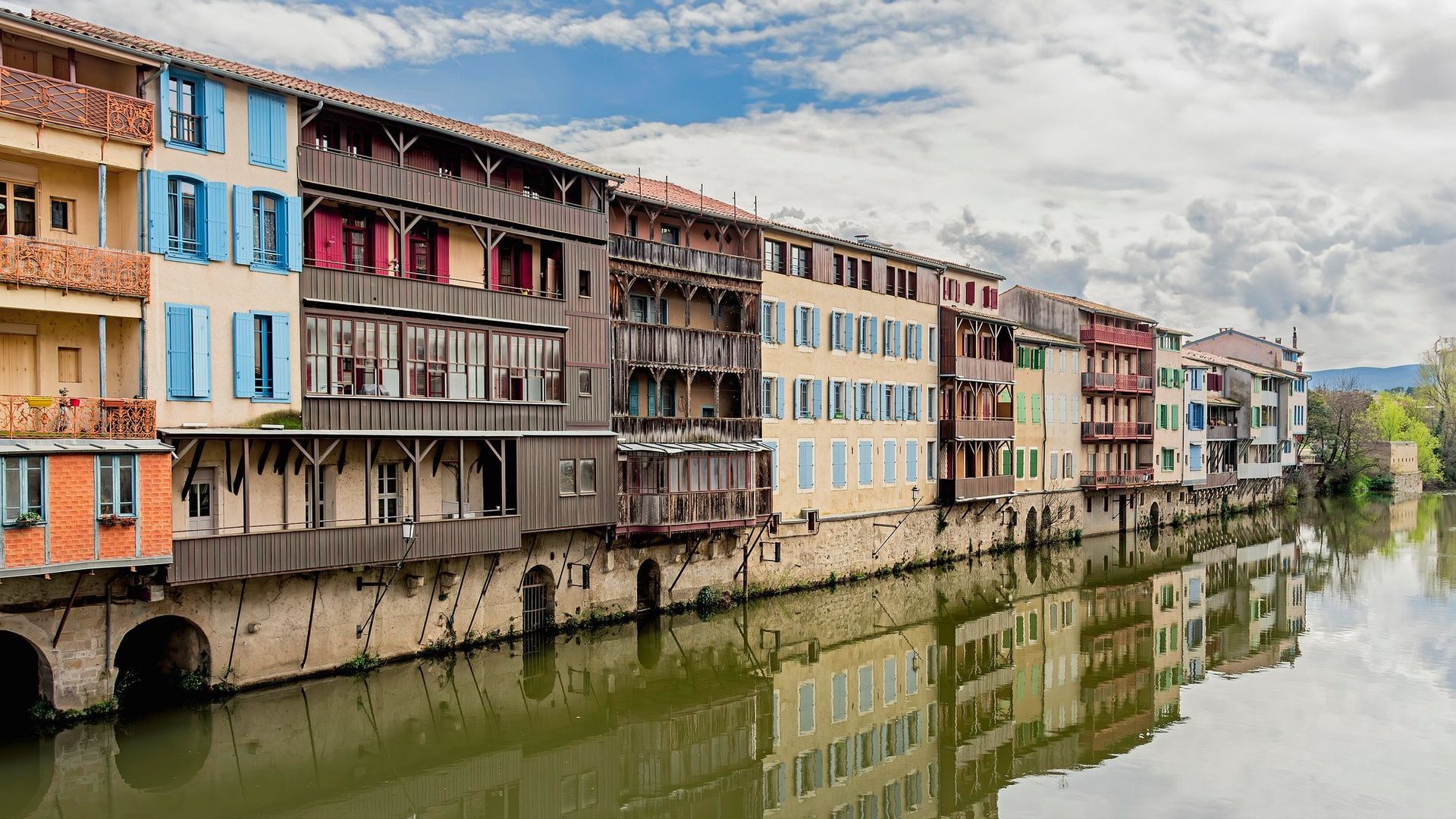 Vue de Castres