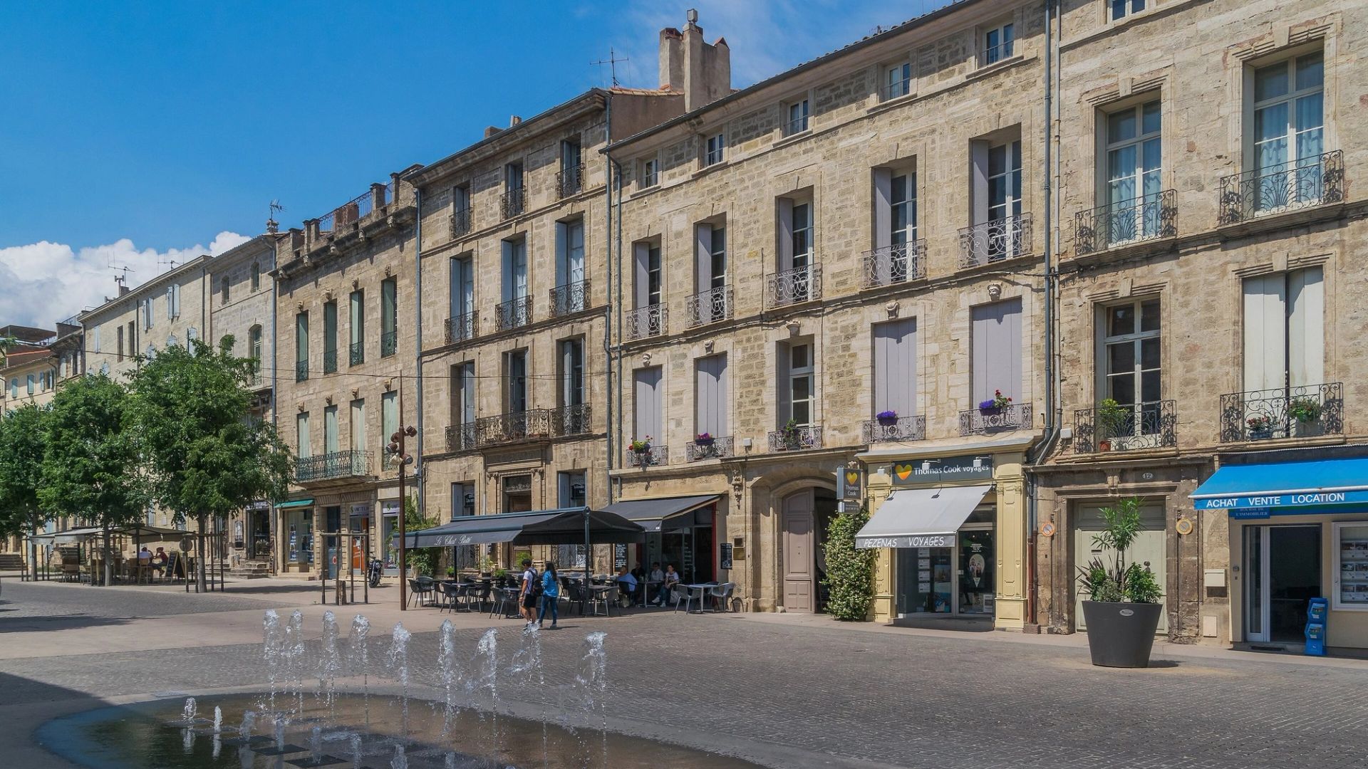 Vue de Pézenas