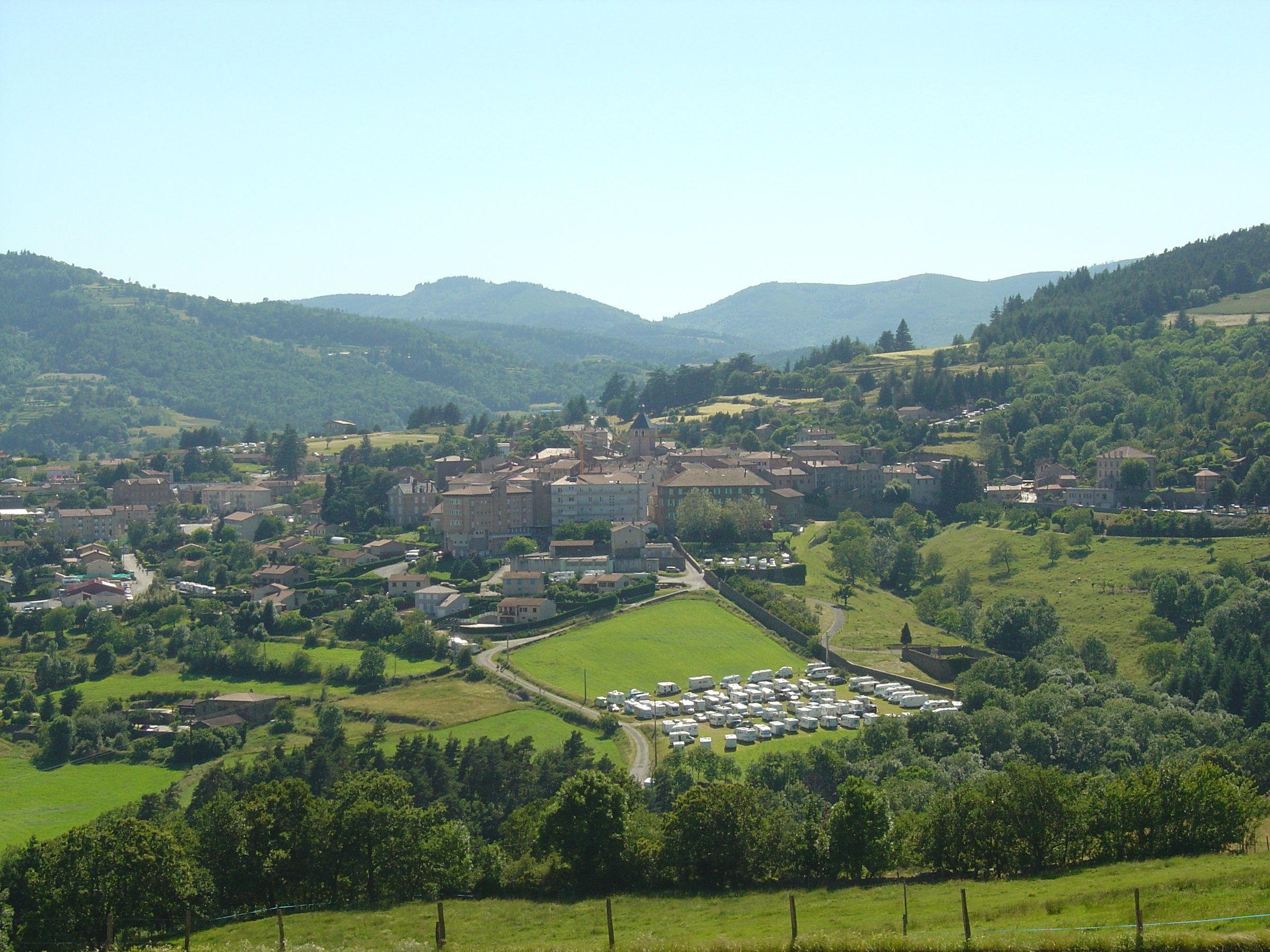 Vue de Saint-Félicien