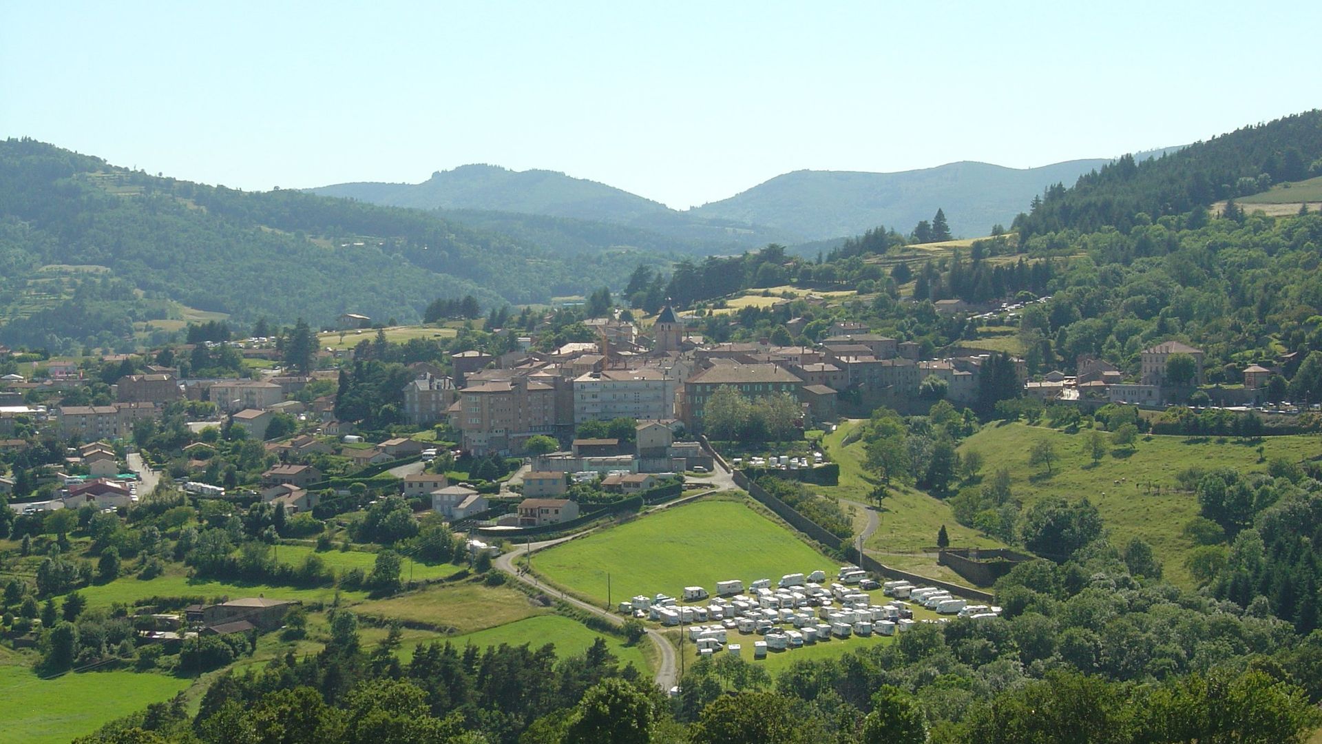 Vue de Saint-Félicien